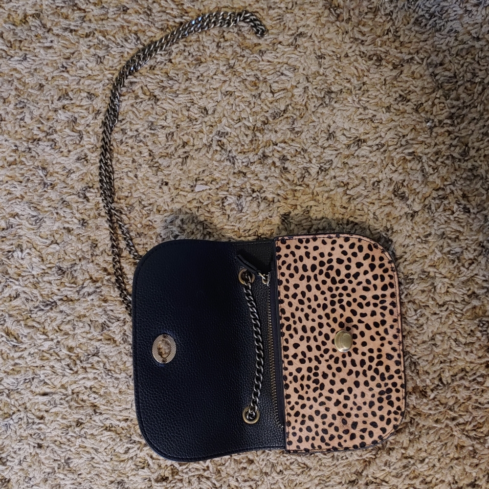 Anthropologie Animal Print Purse